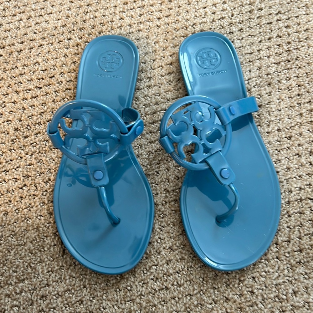 Imitation Tory, Burch sandals, size 8/9 new